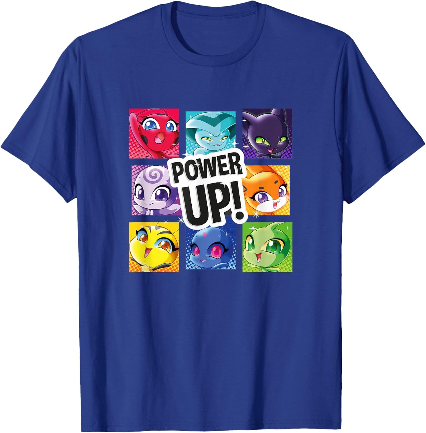 Miraculous Ladybug - Kwamis Power Up T-Shirt - T-Shirt | Royal