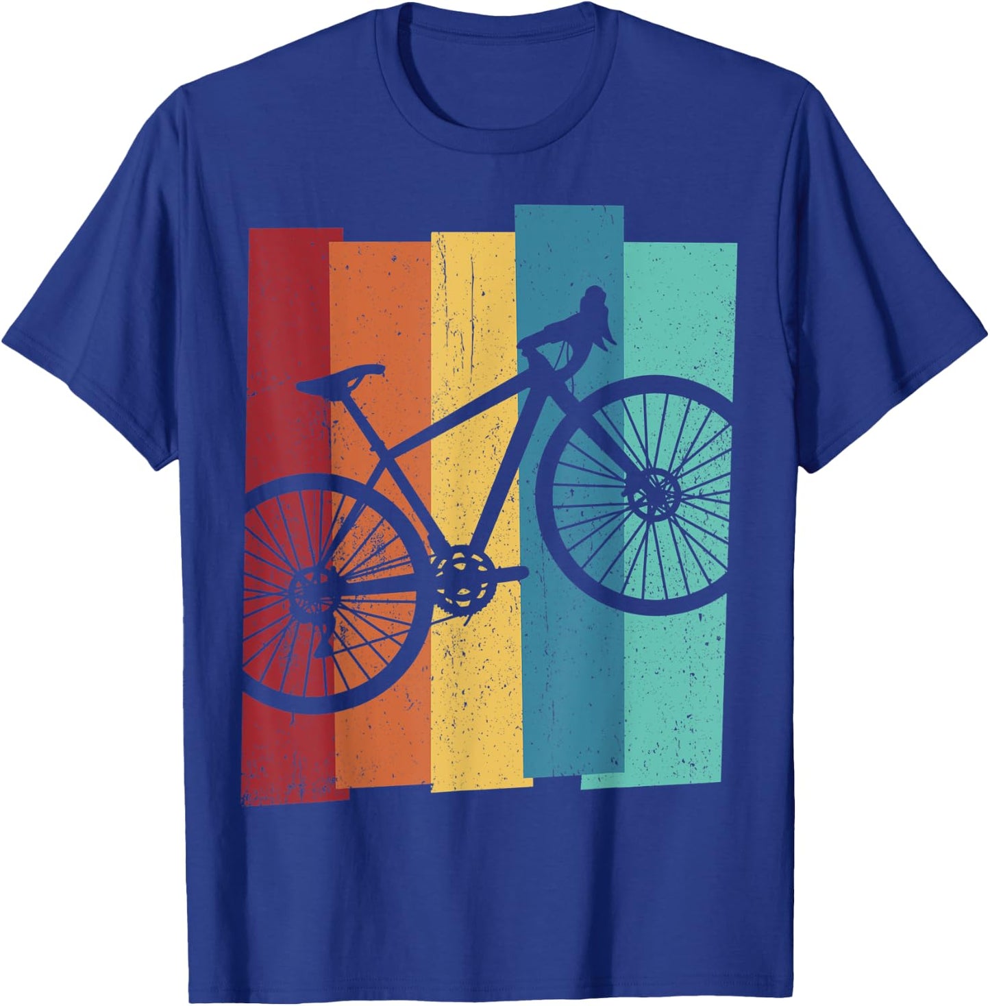 Gravel Bike Kleidung, Erwachsene Fahrrad Geschenk T-Shirt - T-Shirt | Royal