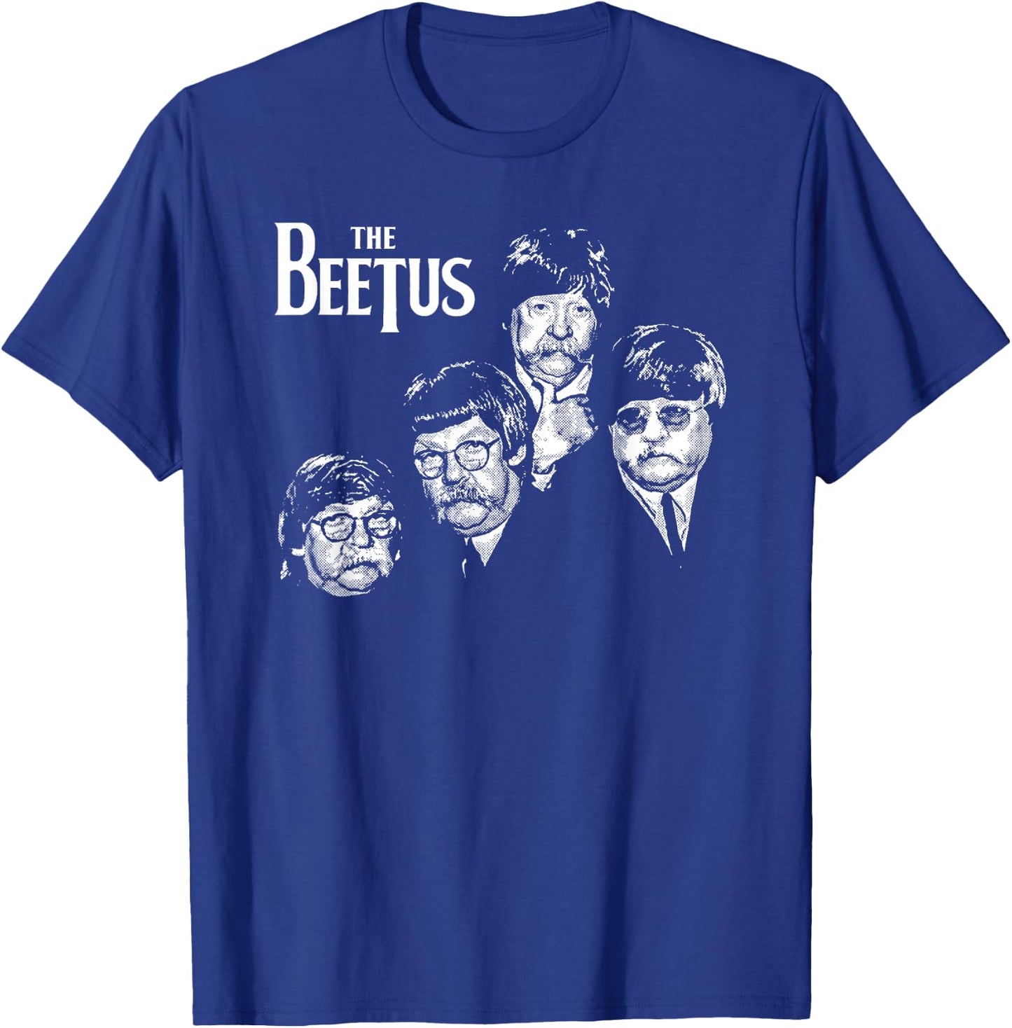 The Beetus Funny Retro 1960s Rock Music Diabeetus Vintage T-Shirt - T-Shirt | Royal