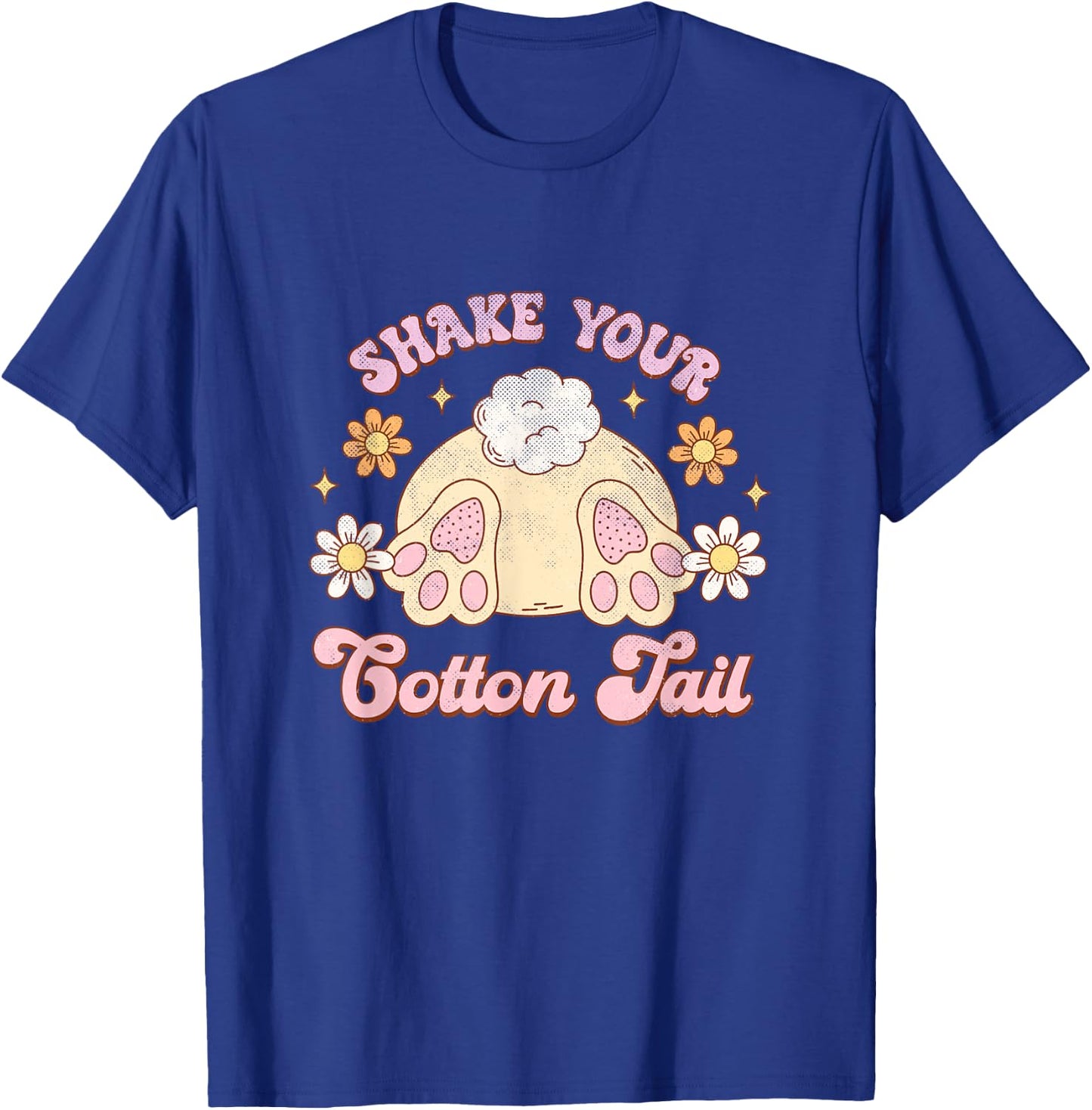 Shake Your Cotton Tail Funny Easter T-Shirt - T-Shirt | Royal
