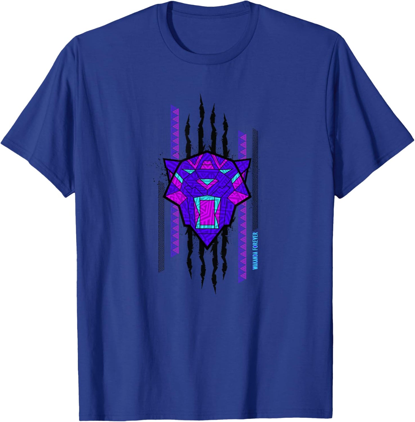 Marvel Black Panther: Wakanda Forever Panther Claw Marks T-Shirt - T-Shirt | Royal