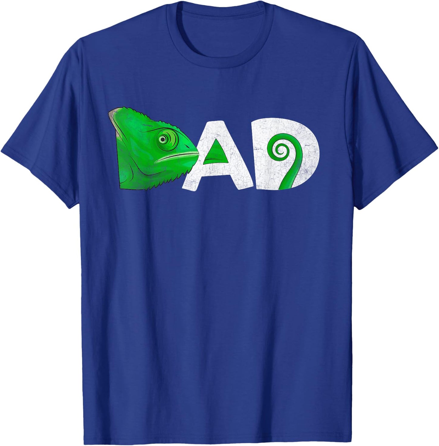 Funny Veiled Chameleon , Chameleons Dad T-Shirt - T-Shirt | Royal