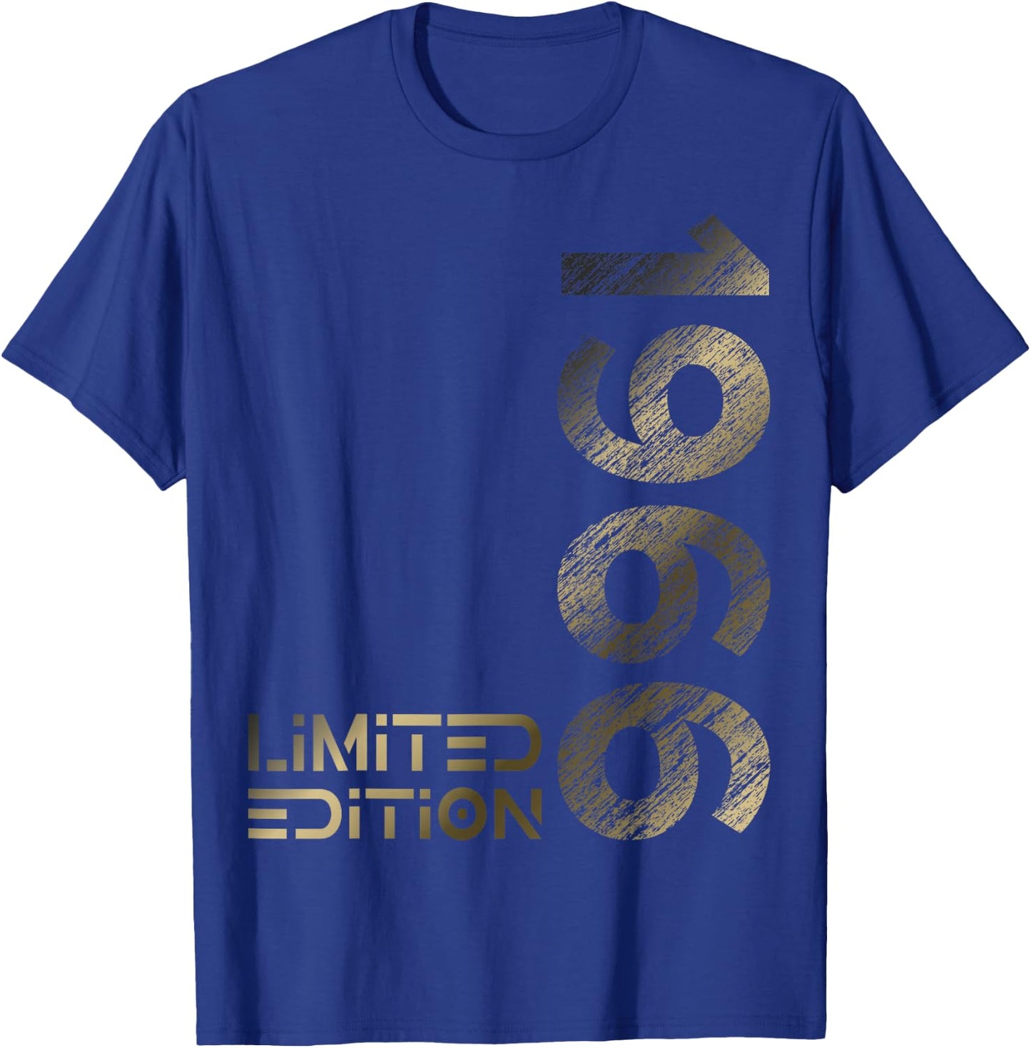 Limited Edition Jahrgang 1966 Mann Frau 60. Geburtstag T-Shirt - T-Shirt | Royal