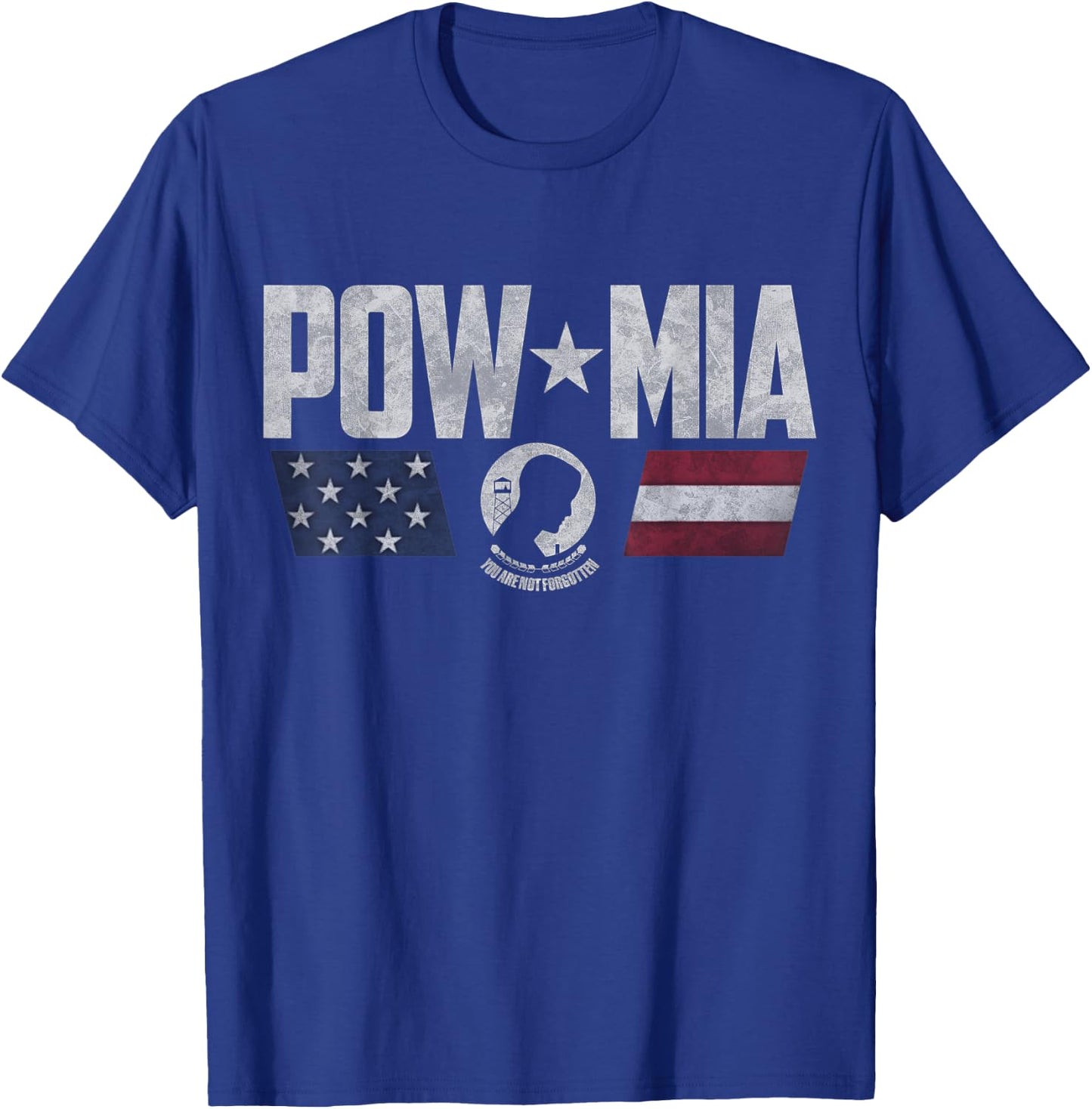 POW/MIA Logo T-Shirt - T-Shirt | Royal