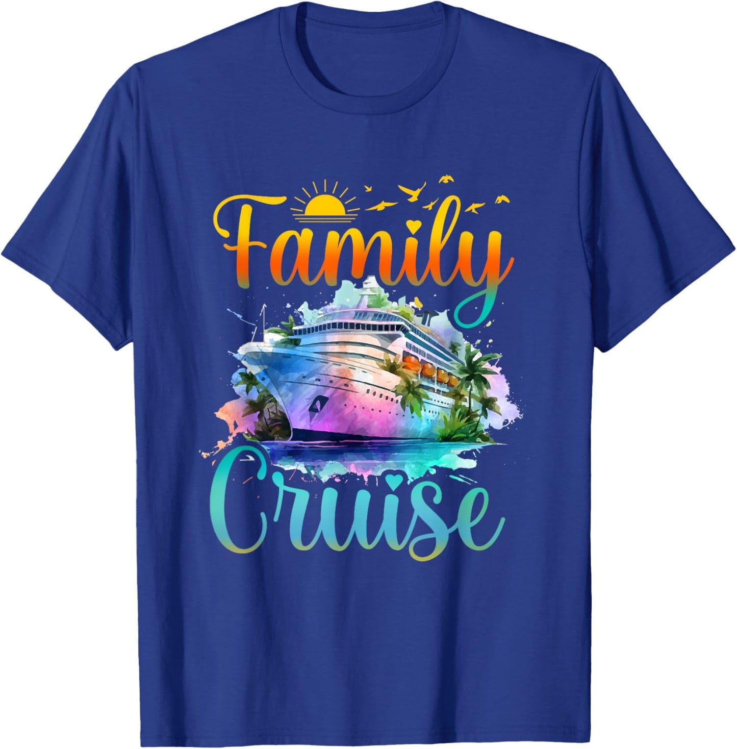 Matching Group Cruise Squad Quote Family Cruise T-Shirt - T-Shirt | Royal