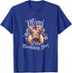 Mimi Of The Birthday Girl Highland Cow T-Shirt - T-Shirt | Royal