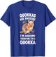 Quokka Awesome I'm Awesome I'm Quokka T-Shirt - T-Shirt | Royal