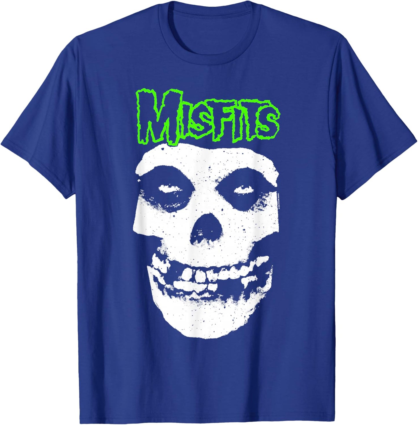Misfits Green Skull Logo , black T-Shirt - T-Shirt | Royal
