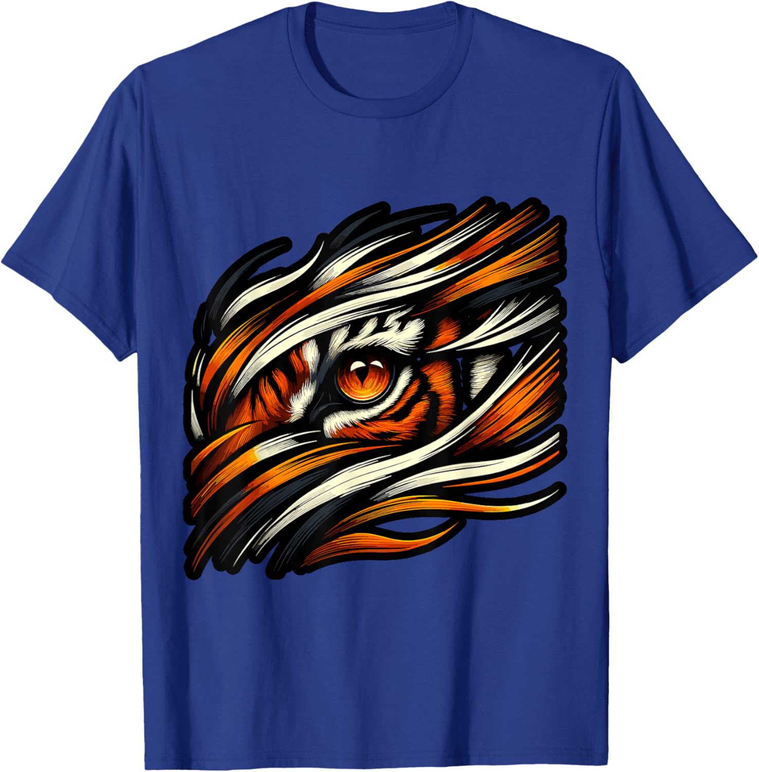 Tiger Eye Zookeeper Animals T-Shirt - T-Shirt | Royal