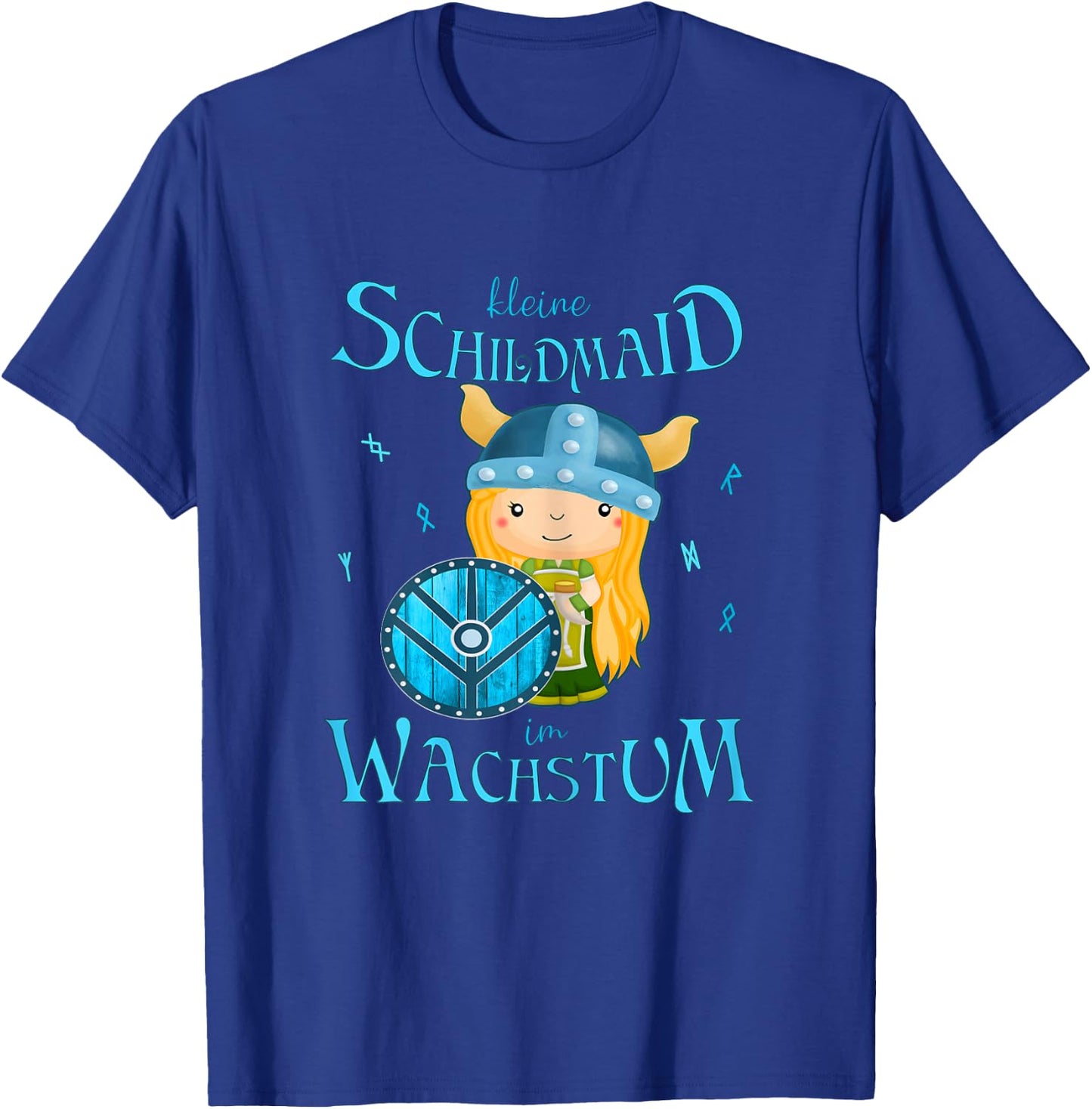 Kleine Schildmaid im Wachstum - Lagerthas Wikinger Mädchen T-Shirt - T-Shirt | Royal