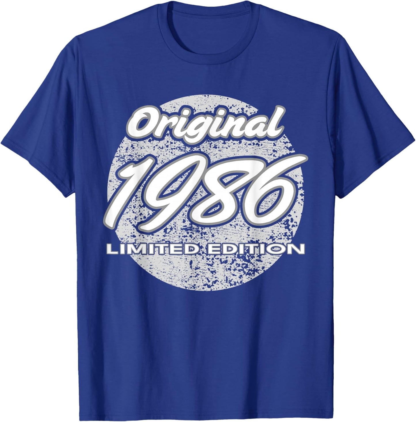 40e Anniversaire Homme Femme 40 Ans 1986 Cadeau drôle T-Shirt - T-Shirt | Royal