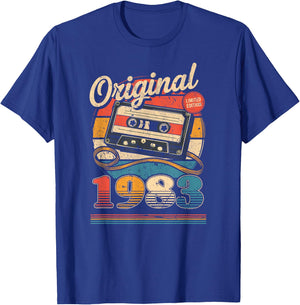 Original 1983 Vintage Birthday 42 Years Women T-Shirt - T-Shirt | Royal