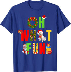 Oh What Fun Christmas T-Shirt - T-Shirt | Royal
