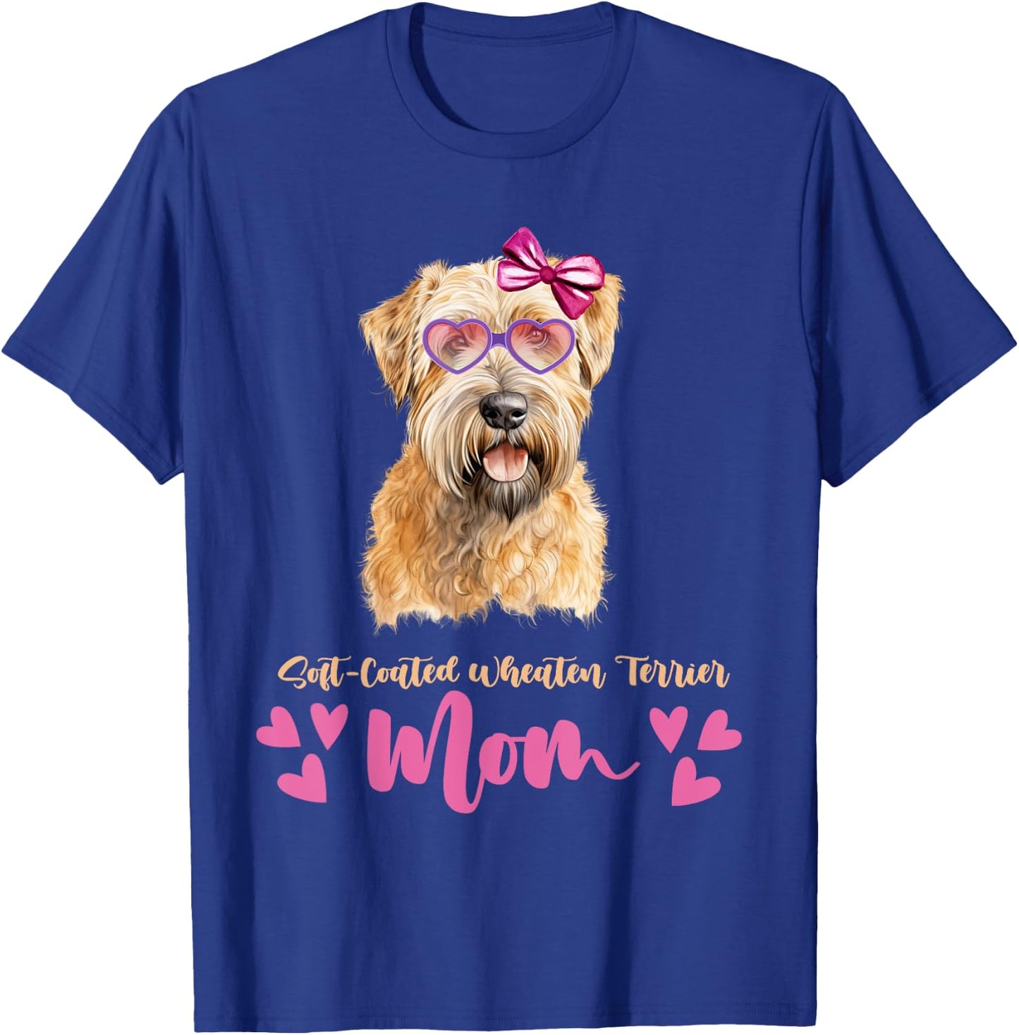 Soft-Coated Wheaten Terrier Dog Mom Mothers Day Lover Dog T-Shirt - T-Shirt | Royal