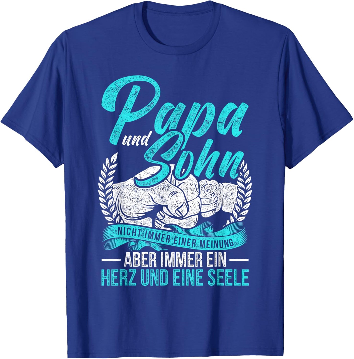 Papa und Sohn Saying Father Son Partner Look Father's Day T-Shirt - T-Shirt | Royal