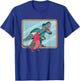 Parrot & T Rex Reflection I Rose-breasted Galah Cockatoo T-Shirt - T-Shirt | Royal