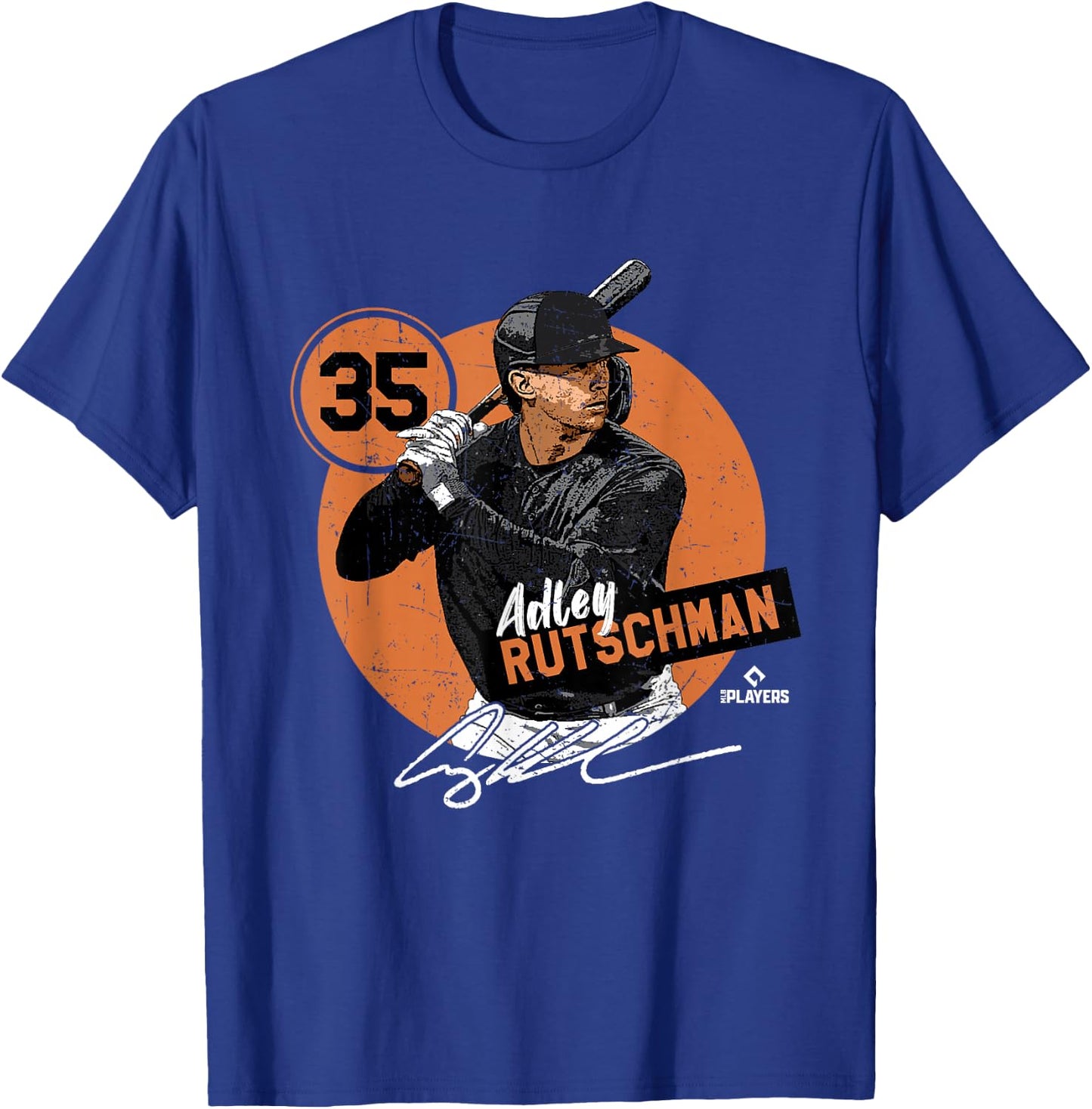 Adley Rutschman | Baltimore | MLB Players | MLBRUTS3002 T-Shirt - T-Shirt | Royal