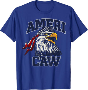 Americaw Bandanna Eagle T-Shirt - T-Shirt | Royal