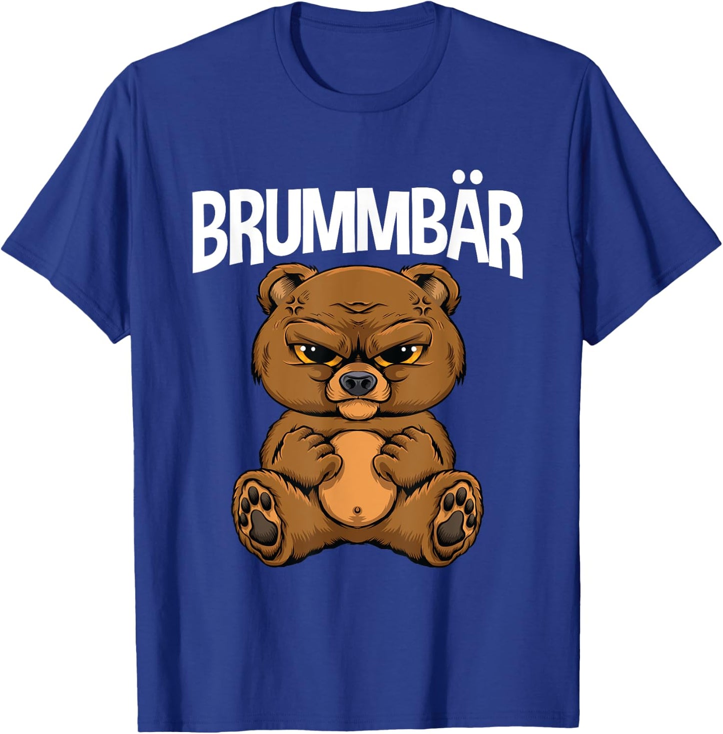 Grummbär Bear Genervt Brown Bear Kein Bock , black T-Shirt - T-Shirt | Royal