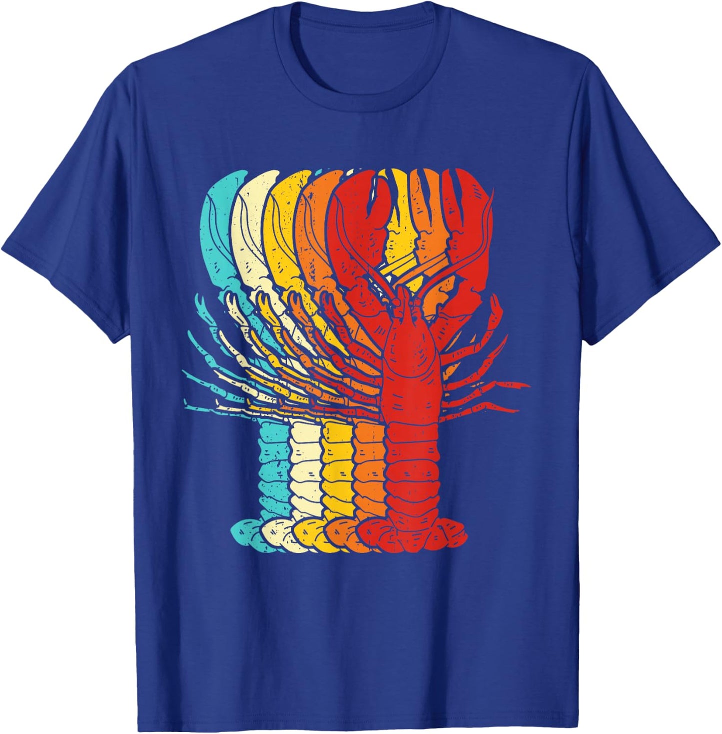 Vintage Lobster T-Shirt - T-Shirt | Royal