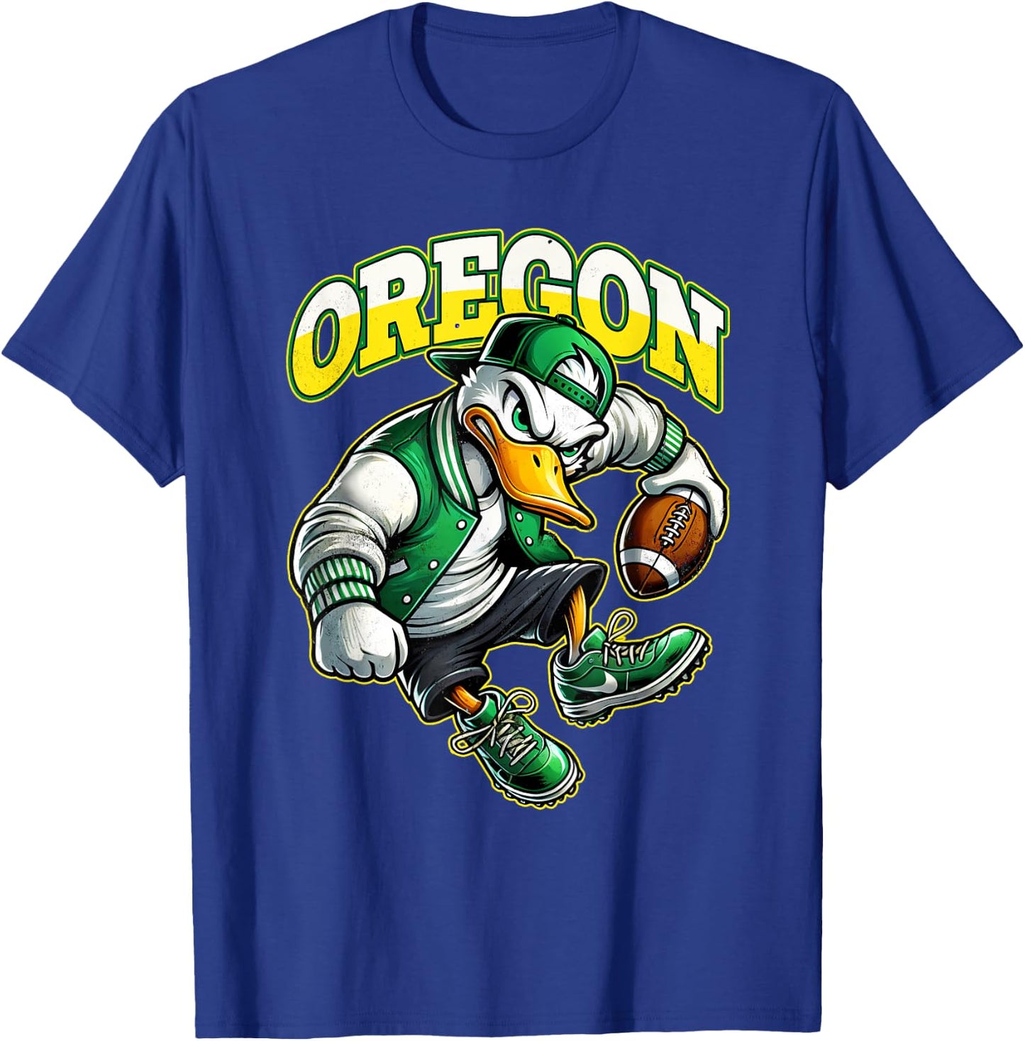 Graphic Oregons Proud Name Personalized Love Sports Vintage T-Shirt - T-Shirt | Royal