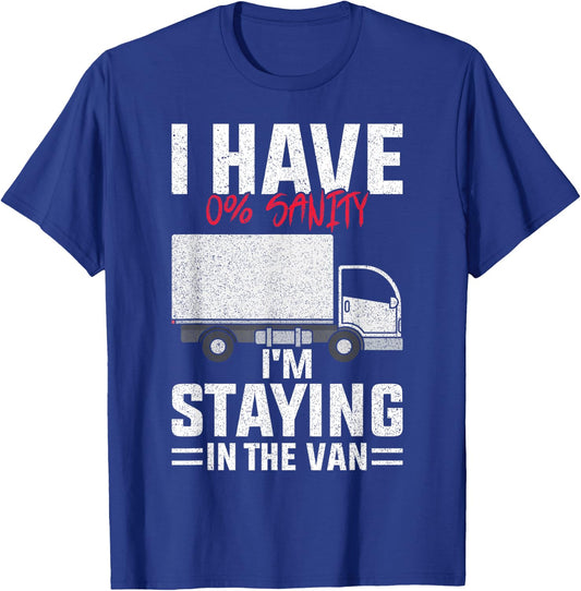 Funny I'm Staying In Tha Van Phasmophobia Man Women's , black T-Shirt - T-Shirt | Royal