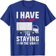 Funny I'm Staying In Tha Van Phasmophobia Man Women's , black T-Shirt - T-Shirt | Royal