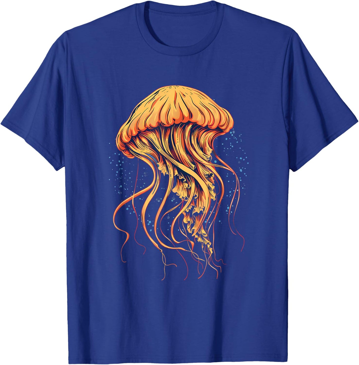 Jellyfish Artwork Sea Ocean Animal Lover Ocean Sea Jellyfish T-Shirt - T-Shirt | Royal
