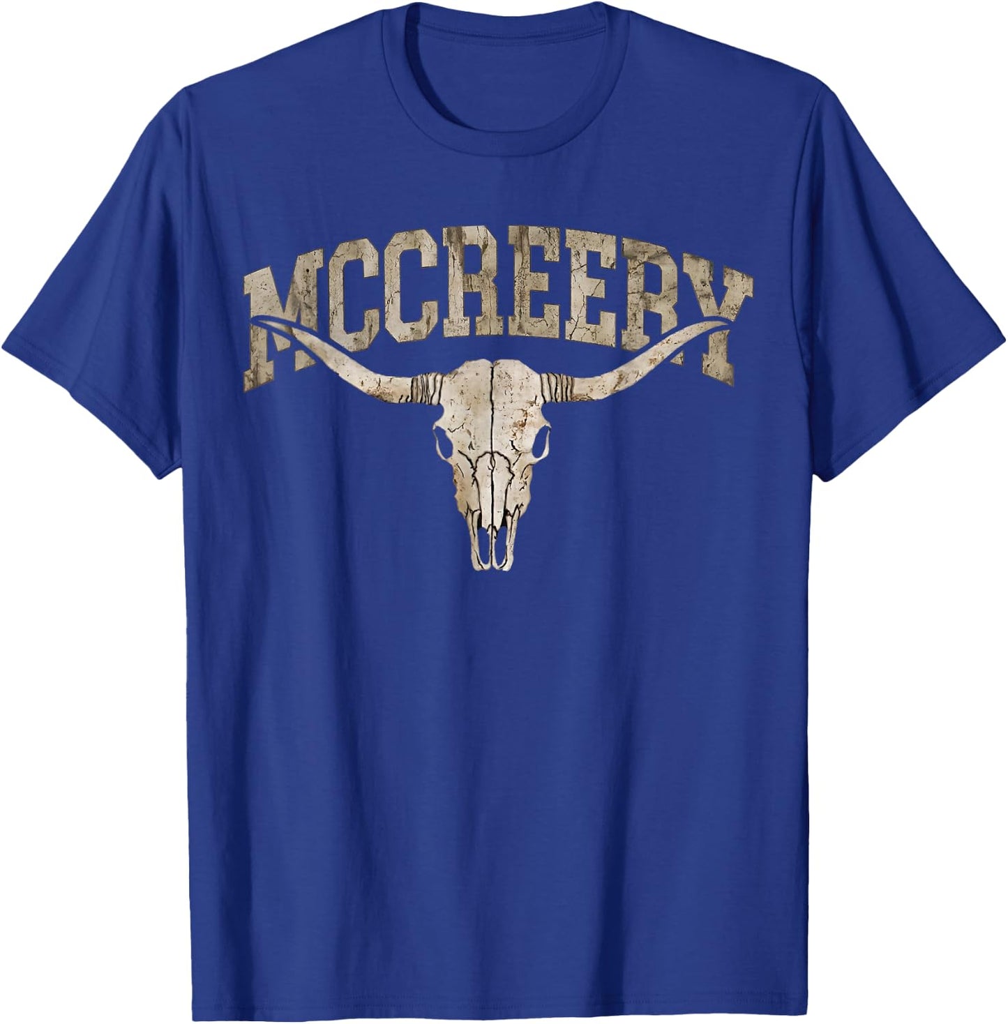 Vintage McCreery Name Gifts Women Kids T-Shirt - T-Shirt | Royal