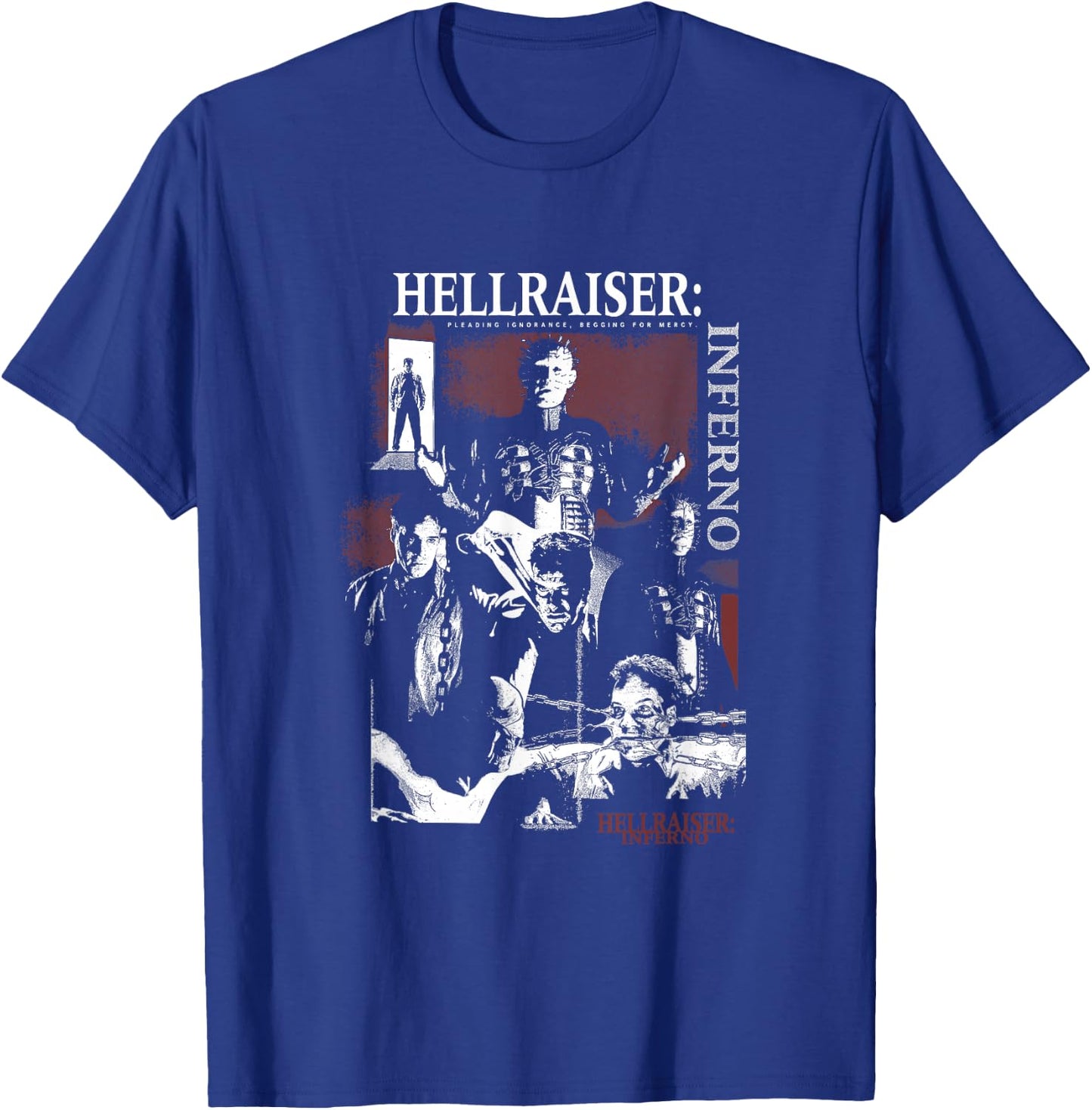 Hellraiser Inferno VIII Logo PAPL14568 , Black, S T-Shirt - T-Shirt | Royal