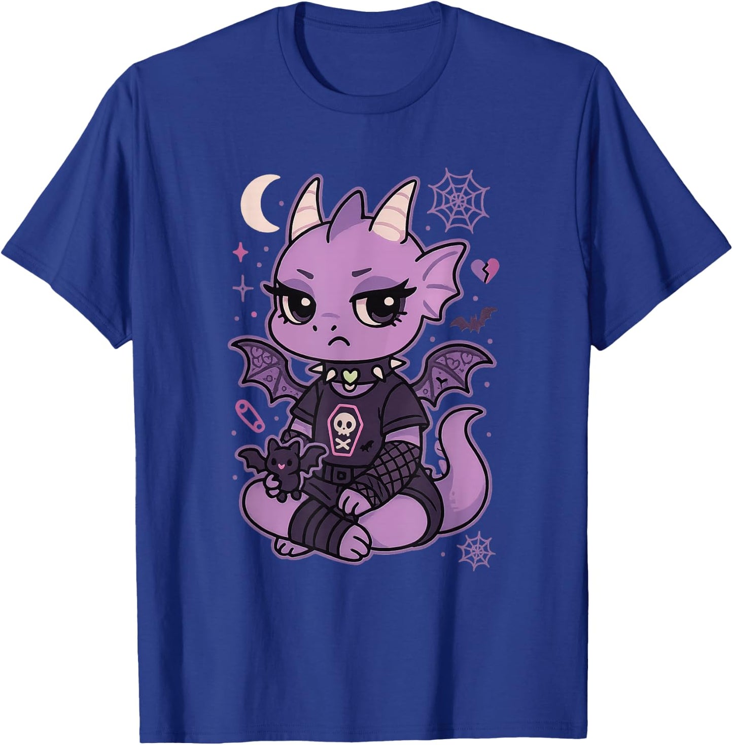 Pastel Goth Dragon Women Nu Goth Emo Gothic T-Shirt - T-Shirt | Royal