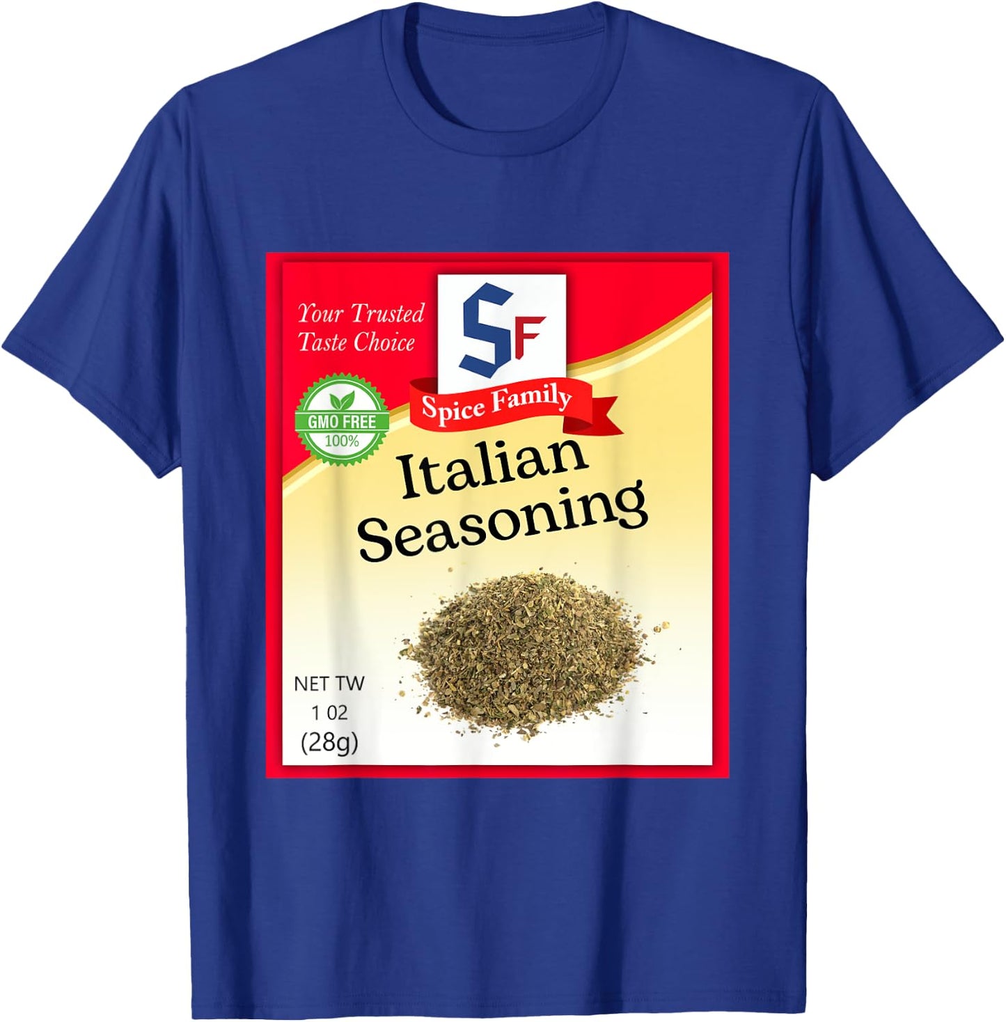 Italian Seasoning Condiment Holiday Spice Group Costumes T-Shirt - T-Shirt | Royal