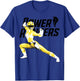 Power Rangers Yellow Ranger Karate Action Pose Logo T-Shirt - T-Shirt | Royal