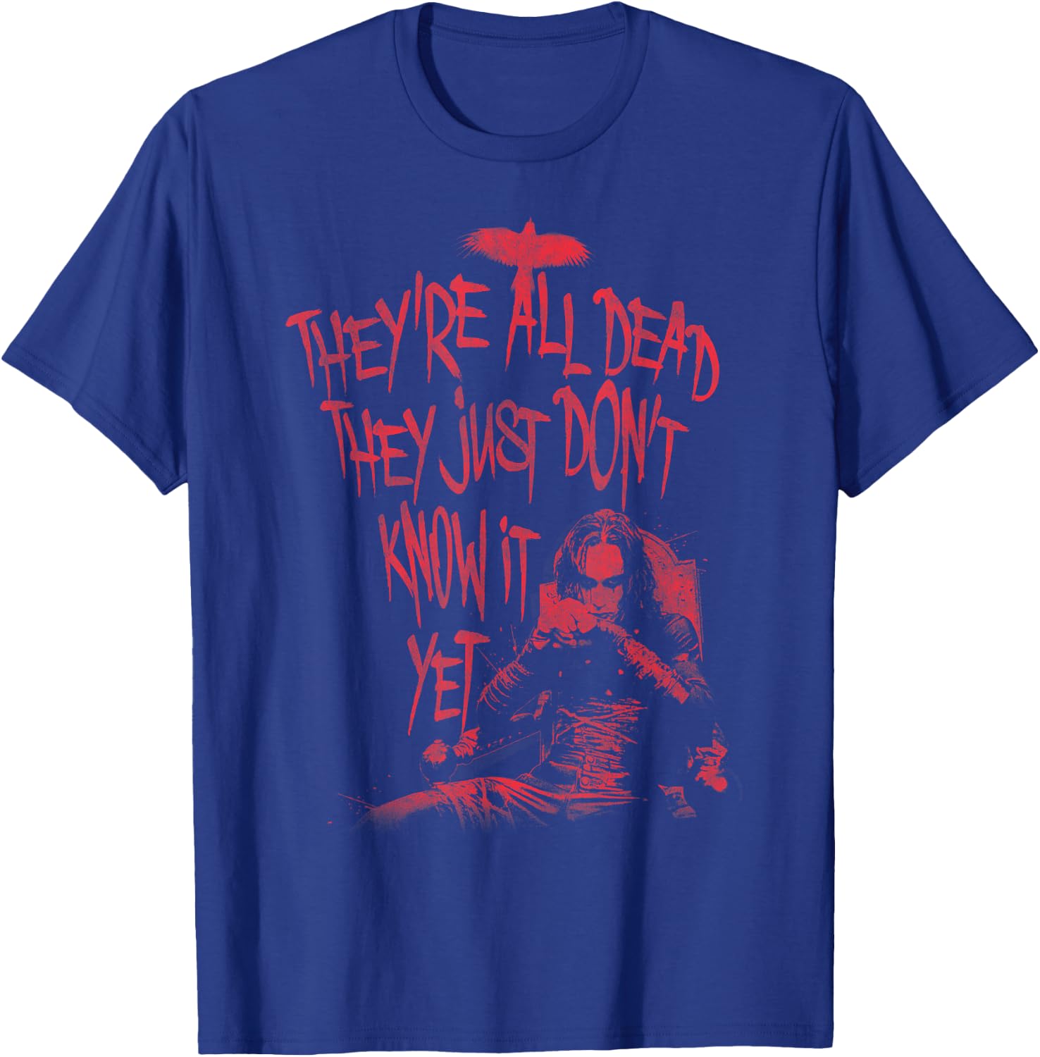 The Crow They're All Dead , black T-Shirt - T-Shirt | Royal