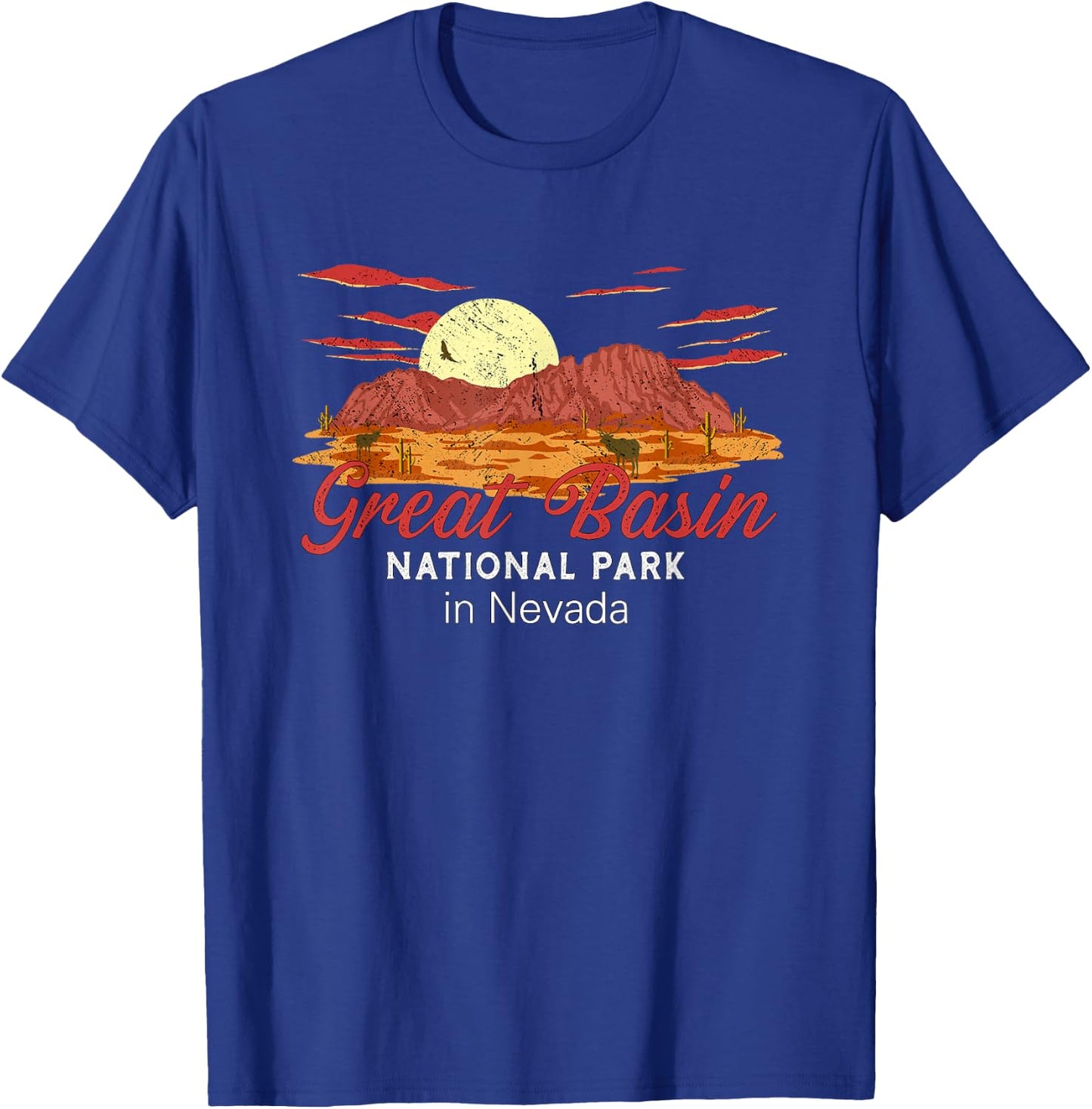 Great Basin National Park Nevada T-Shirt - T-Shirt | Royal