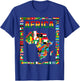 African flags, African flags, map of Africa. , Black, S T-Shirt - T-Shirt | Royal