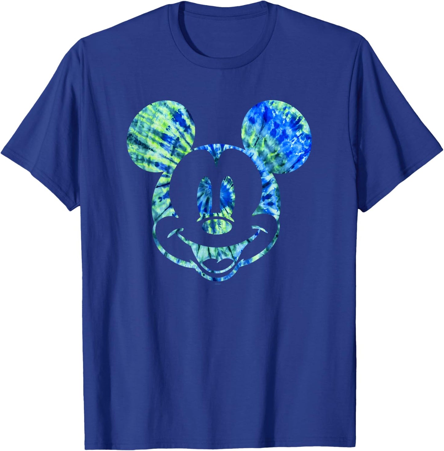 Disney Mickey Mouse Green Tie Dye T-Shirt - T-Shirt | Royal