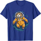 Otter Astronaut Sea otter T-Shirt - T-Shirt | Royal