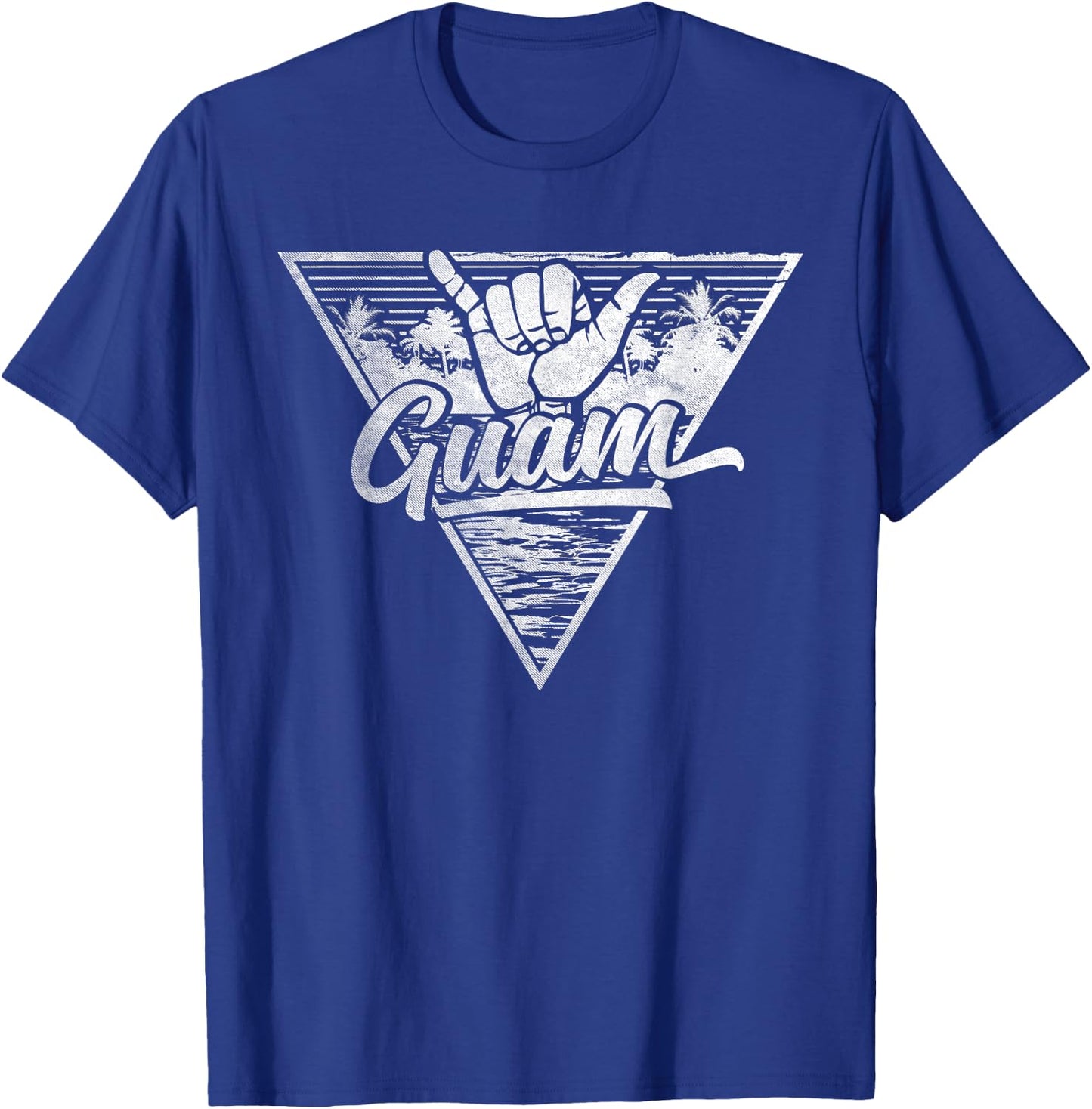Shaka Guam Shirt - Guam T-Shirt - T-Shirt | Royal