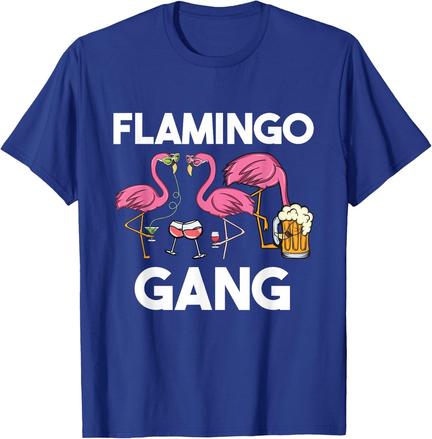 Flamingo Gang Flamingo T-Shirt - T-Shirt | Royal