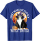 Tuxedo Cat Halloween Lazy Costume Switch My Witch Switch T-Shirt - T-Shirt | Royal