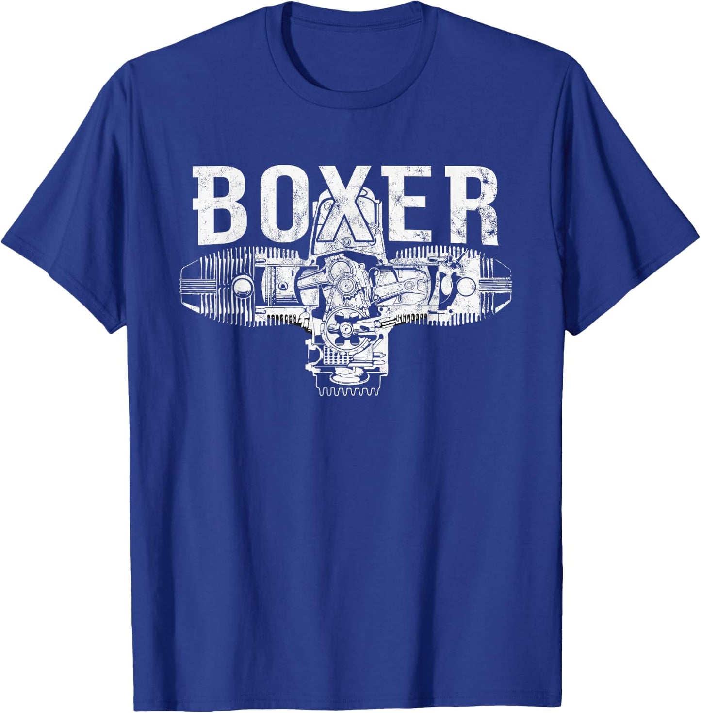 Boxer Motor R Serie Zweizylinder Motorrad T-Shirt - T-Shirt | Royal