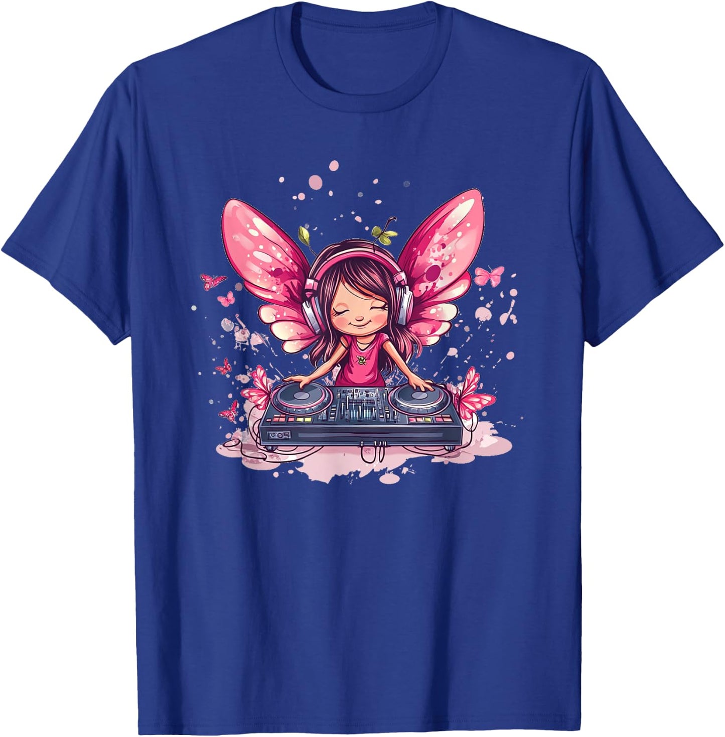 Dreamy Tunes avec costume Fairy DJ Emblem T-Shirt - T-Shirt | Royal