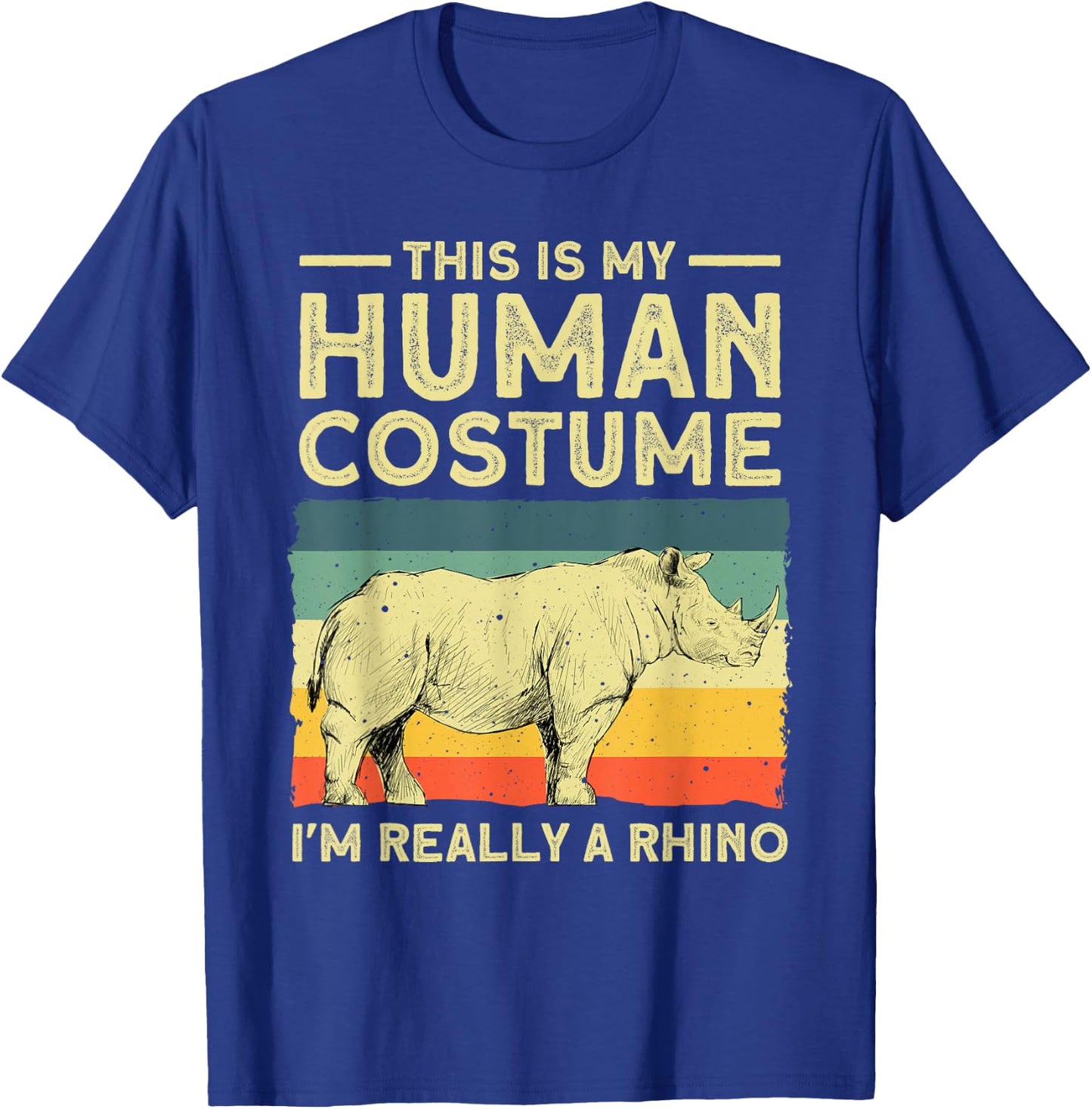 Best Rhino Design Women Kids Rhino Rhinoceros Lovers T-Shirt - T-Shirt | Royal