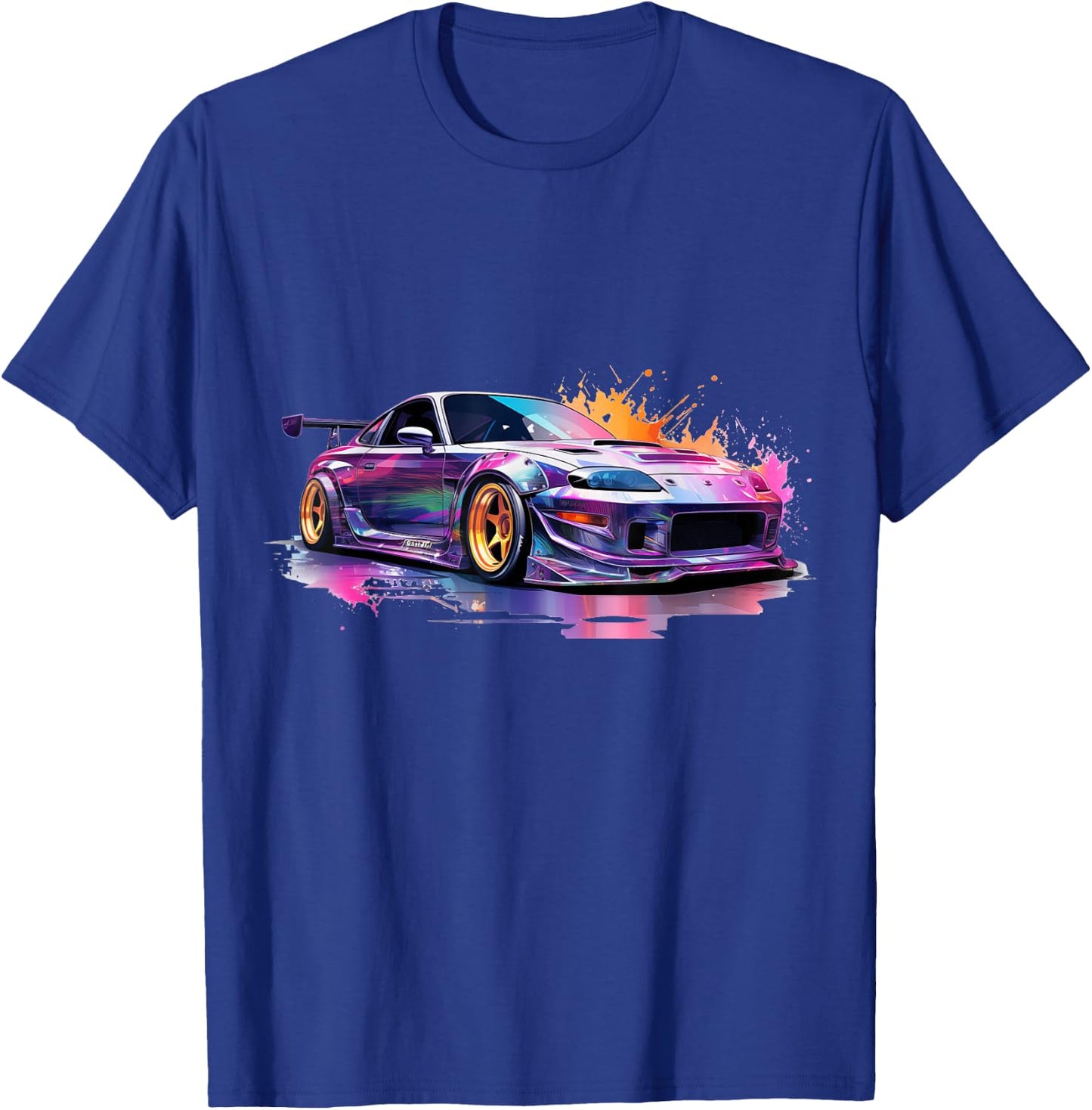 Tuning JDM Automotive Vintage Cars Retro Tuning 90s Car , black T-Shirt - T-Shirt | Royal