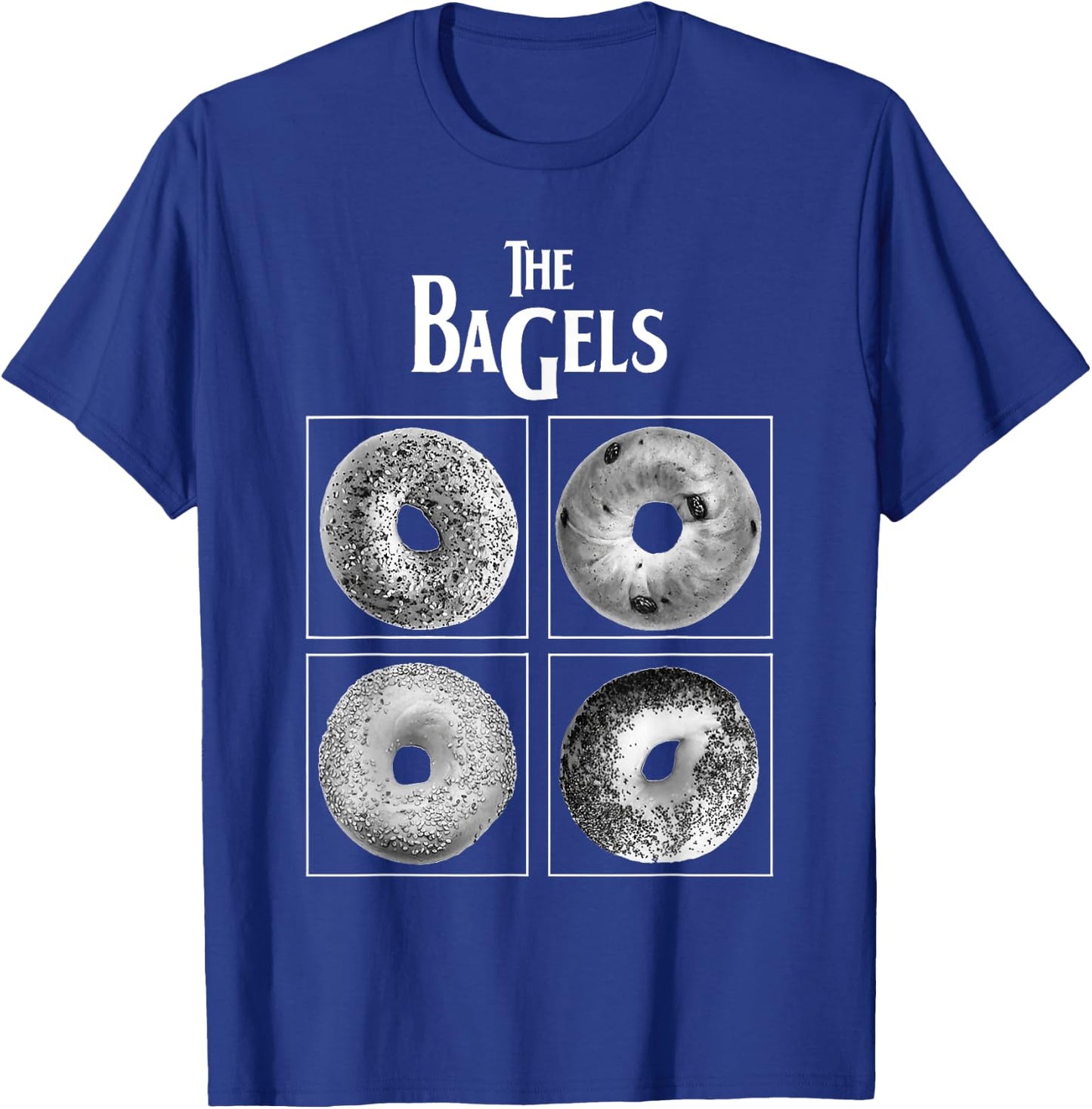 The Bagels Funny Bagel Bread Foodie Lover Bakery Food Gifts T-Shirt - T-Shirt | Royal