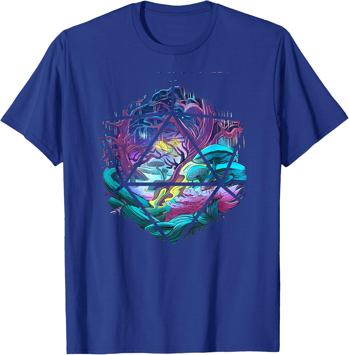 RPG Games Brettspiele Würfel Pen and Paper Fantasy Pilze T-Shirt - T-Shirt | Royal