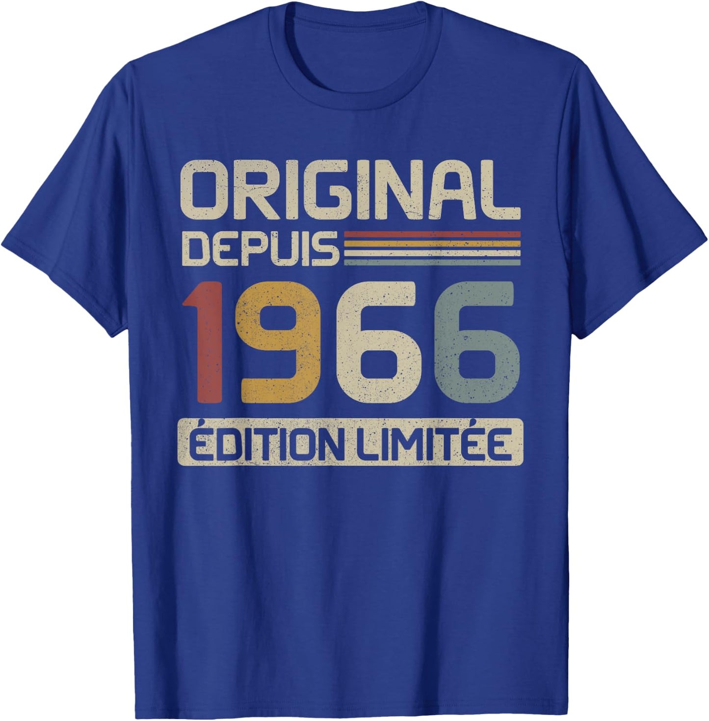 Original 1966 Birthday Gift 59 Years anniv 59 years T-Shirt - T-Shirt | Royal