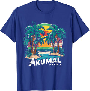 Akumal Mexico T-Shirt - T-Shirt | Royal