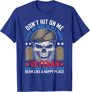 Veteran USA Veterans Day US Army America Veteran T-Shirt - T-Shirt | Royal